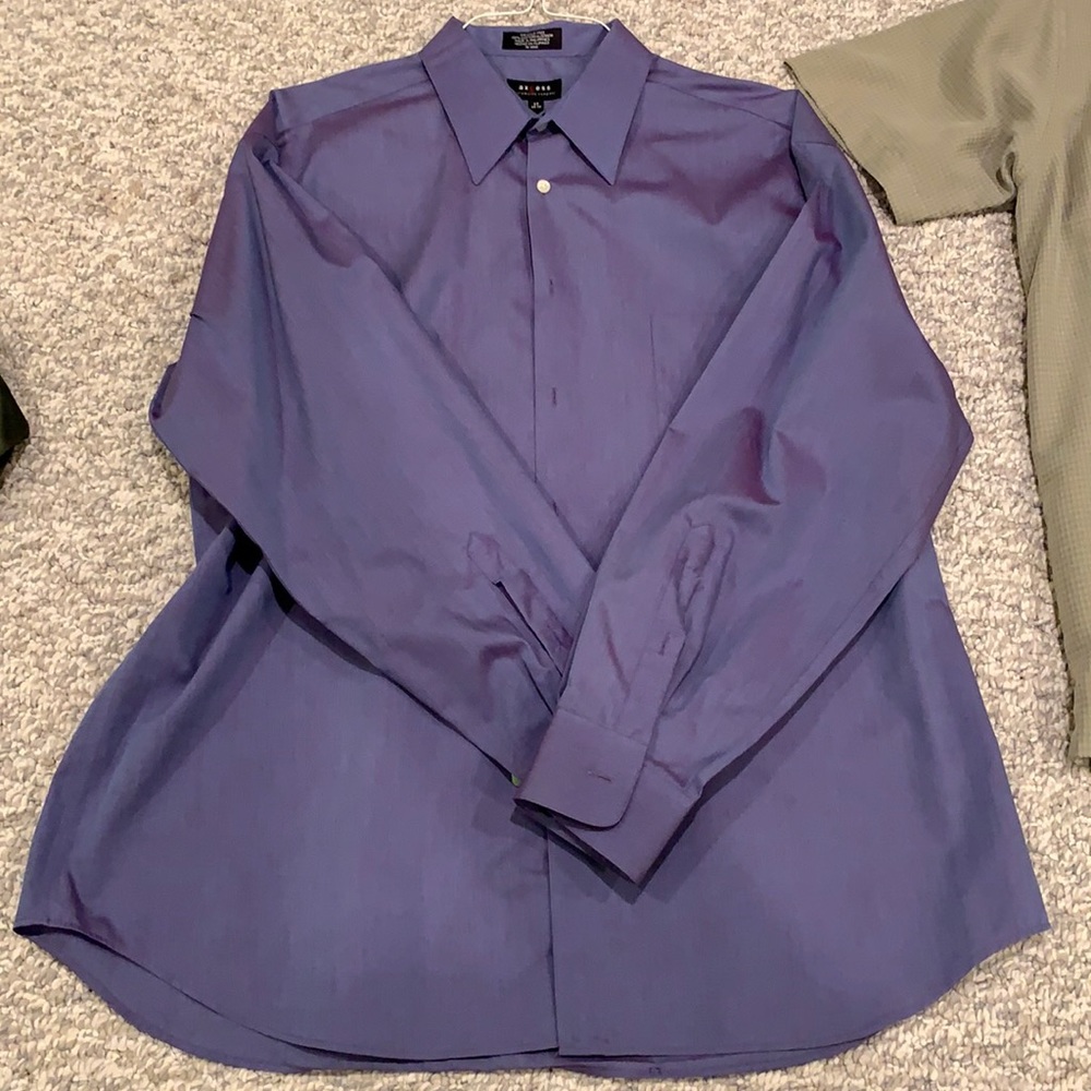 Button down dress shirt size 17, 34-35